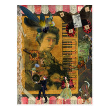 The Fantastical City of Muse Postcard