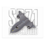The fastest supersonic spy plane: SR-71 Blackbird postcards