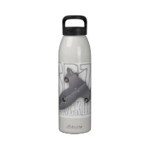 The fastest supersonic spy plane: SR-71 Blackbird Drinking Bottles