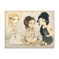 The Fates- Greek mythology Post Card