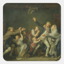 The Father's Curse or The Ungrateful Son, 1777 Stickers
