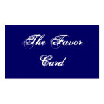 The Favour Card business cards