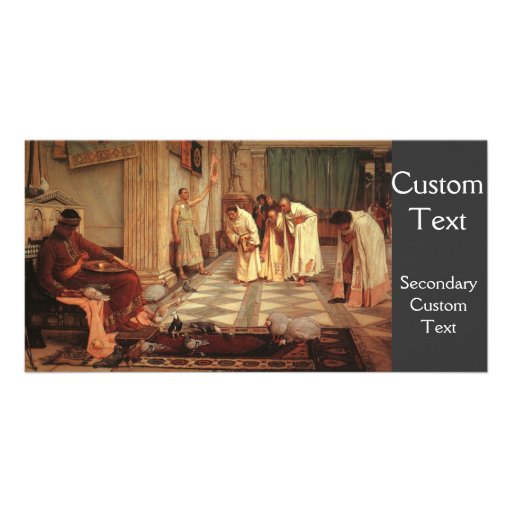 The Favourites of the Emperor Honorius Personalized Photo Card