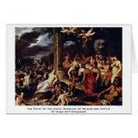 The Feast Of The Gods Greeting Card