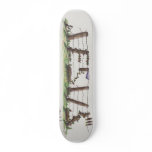 The Fence of Jesus Skateboard