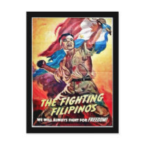 The Fighting Filipinos Postcard
