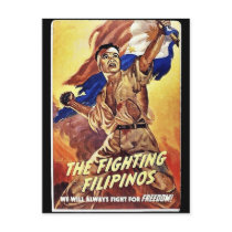The Fighting Filipinos Postcards
