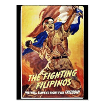 The Fighting Filipinos Postcards