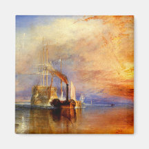 The Fighting Temeraire, J. M. W. Turner Refrigerator Magnets