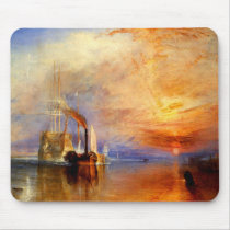 The Fighting Temeraire, J. M. W. Turner Mousepad