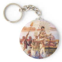 The Finding of Moses, Sir Lawrence Alma-Tadema Key Chains