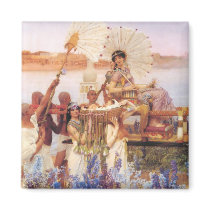The Finding of Moses, Sir Lawrence Alma-Tadema Refrigerator Magnets