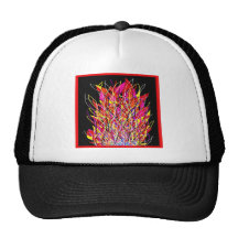 The fire. mesh hat