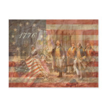 The First American Flag Post Cards