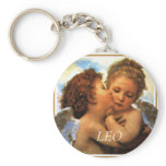 the first kiss angels cherubs, LEO - Customised keychains