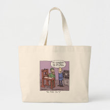 The First No "L" Tote Bags