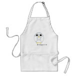 the first snow owl in the kitchen aprons