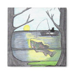 " The Fisherman " Magnet
