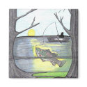 " The Fisherman " Magnet