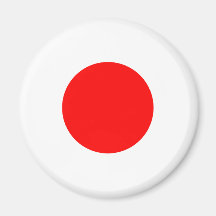 The Flag of Japan Magnets