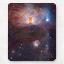 The Flame Nebula NGC 2024 Star Forming Region Mouse Pad