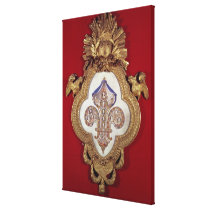 The Fleur de France Stretched Canvas Prints