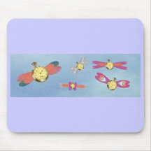 The Flight of Time Mouse Pads