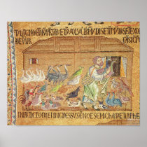 The Flood, from the Atrium, detail of Noah