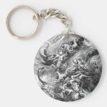 The Flood, genesis 7 Key Chains