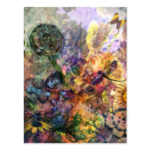 The Flower Garden Postcard