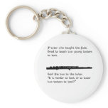 The Flute Tutor Key Chains