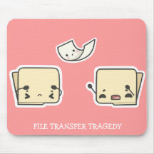 The Folder Tragedy Mousepad