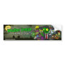 The forecast is brains bumper sticker