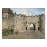 The Forework at Stirling Castle, Scotland Card