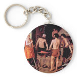 The Forging Volcano By Diego Velázquez keychains