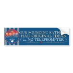 The Founders vs. TOTUS Bumper sticker bumper stickers