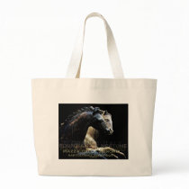 The Fountain of Neptune -Sea-horses Canvas Bags