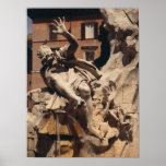 The Fountain of the Four Rivers Print