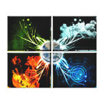 The Four Elements Gallery Wrap Canvas
