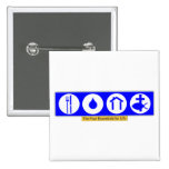 The Four Essentials for Life Pinback Buttons