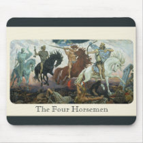 "The Four Horsemen" Mouse Mats