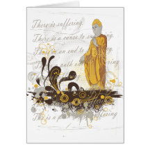The Four Noble Truths Greeting Card