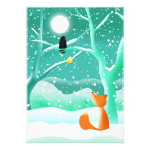 The fox and the crow - invites