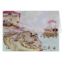 The Fox and the Goose; or Boney Broke Loose Greeting Cards