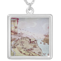 The Fox and the Goose; or Boney Broke Loose Custom Necklace