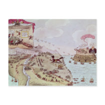 The Fox and the Goose; or Boney Broke Loose Post Card