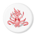 The fox with nine tails magnets