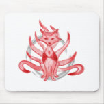 The fox with nine tails mousepads