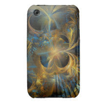 The fractal iPhone 3G/3GS Barely There iPhone 3 Covers