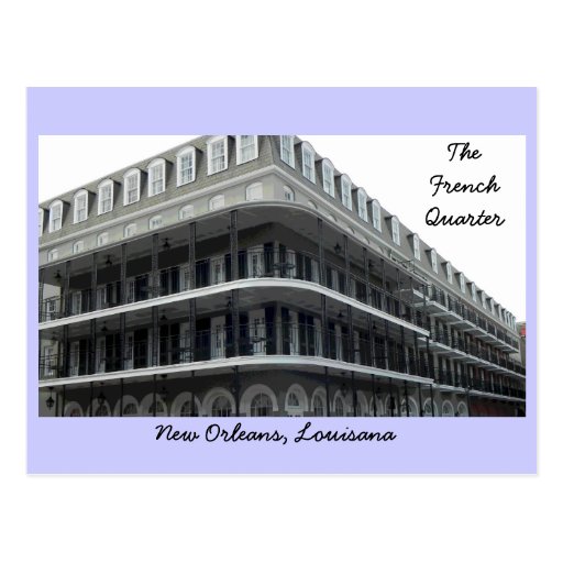 The French Quarter Post Card